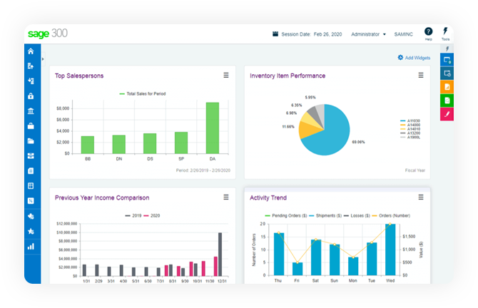 sage300 graph