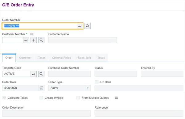 Sales Order Management